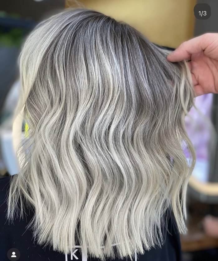 Gri Balayage